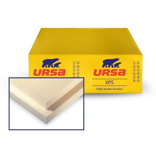 Panneaux d'isolation Ursa XPS N III L 1250 x 600 x 50 mm | 8 panneaux  / paquet