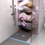 Wedi Fundo Top Plano revêtement receveur de douche | 900 x 900 mm | Stone Gris