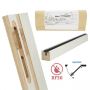 Door-Tech Kit Finition RF30 2115x180mm Gauche Ébrasement/Listel/Set Fixation