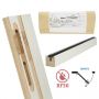 Door-Tech Kit Finition RF30 2115x230mm Droite Ébrasement/Listel/Set Fixation