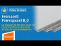 Plaque Powerpanel H2O Fermacell RB 1,2 m x 1 m x 12,5 mm