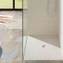 Wedi Fundo Top Plano revêtement receveur de douche | 1600 x 1000 mm | Pure Blanc
