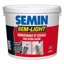 Enduit à séchage rapide Semin Sem-Light 5 L
